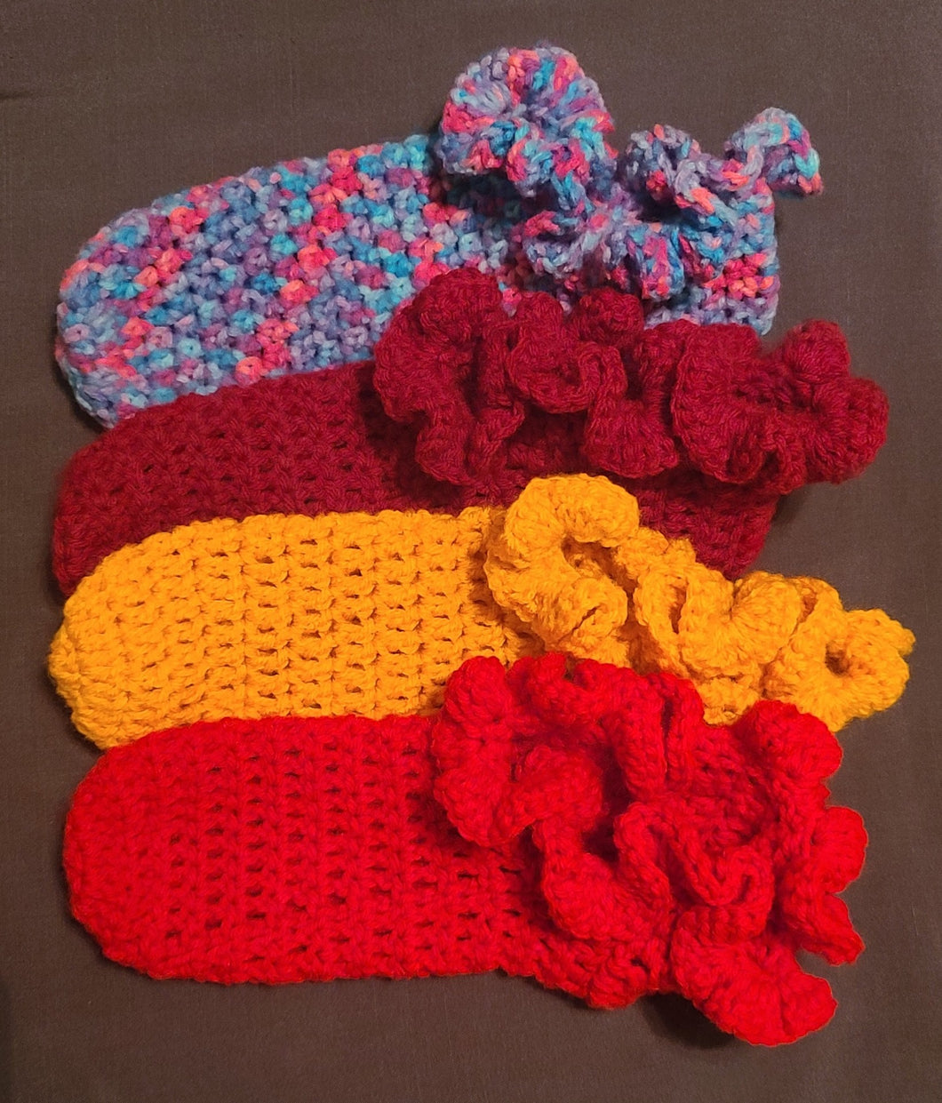 Crochet Ruffle Socks