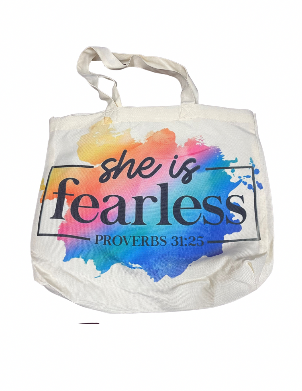 “She is Fearless” Tote